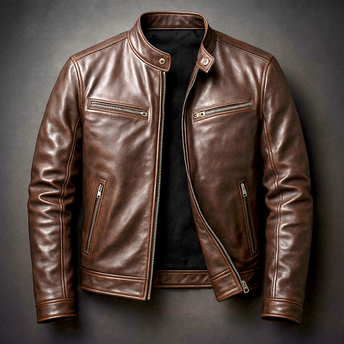 Gonzalo — Giacca in Pelle Vintage