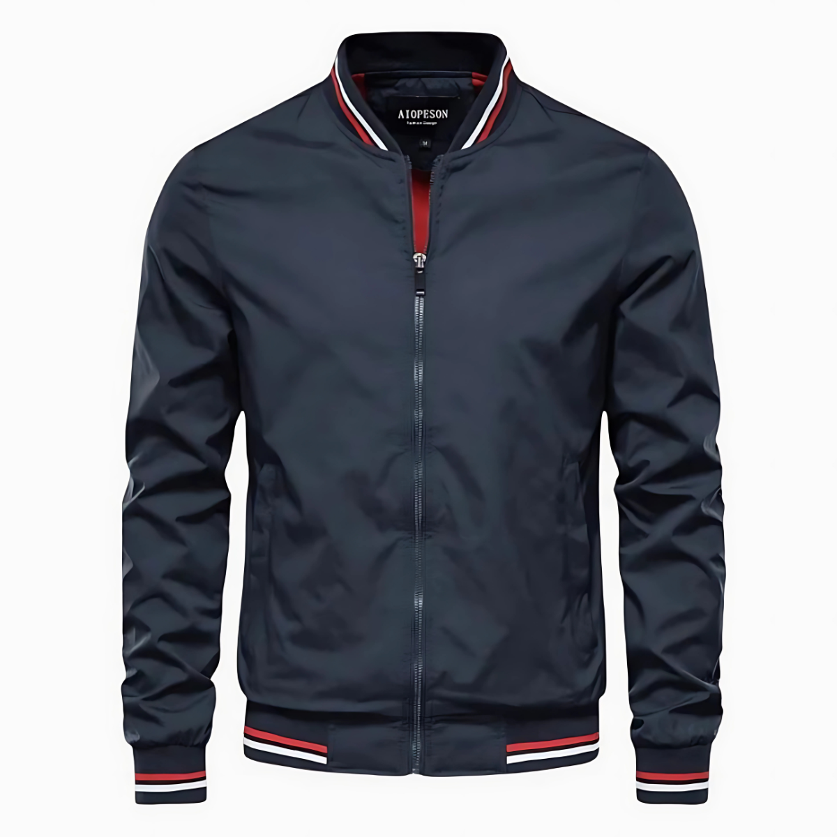 Chaqueta urbana en azul