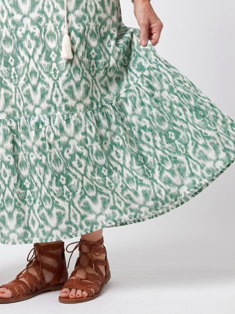 Ilara — Abito Midi con Scollo a V