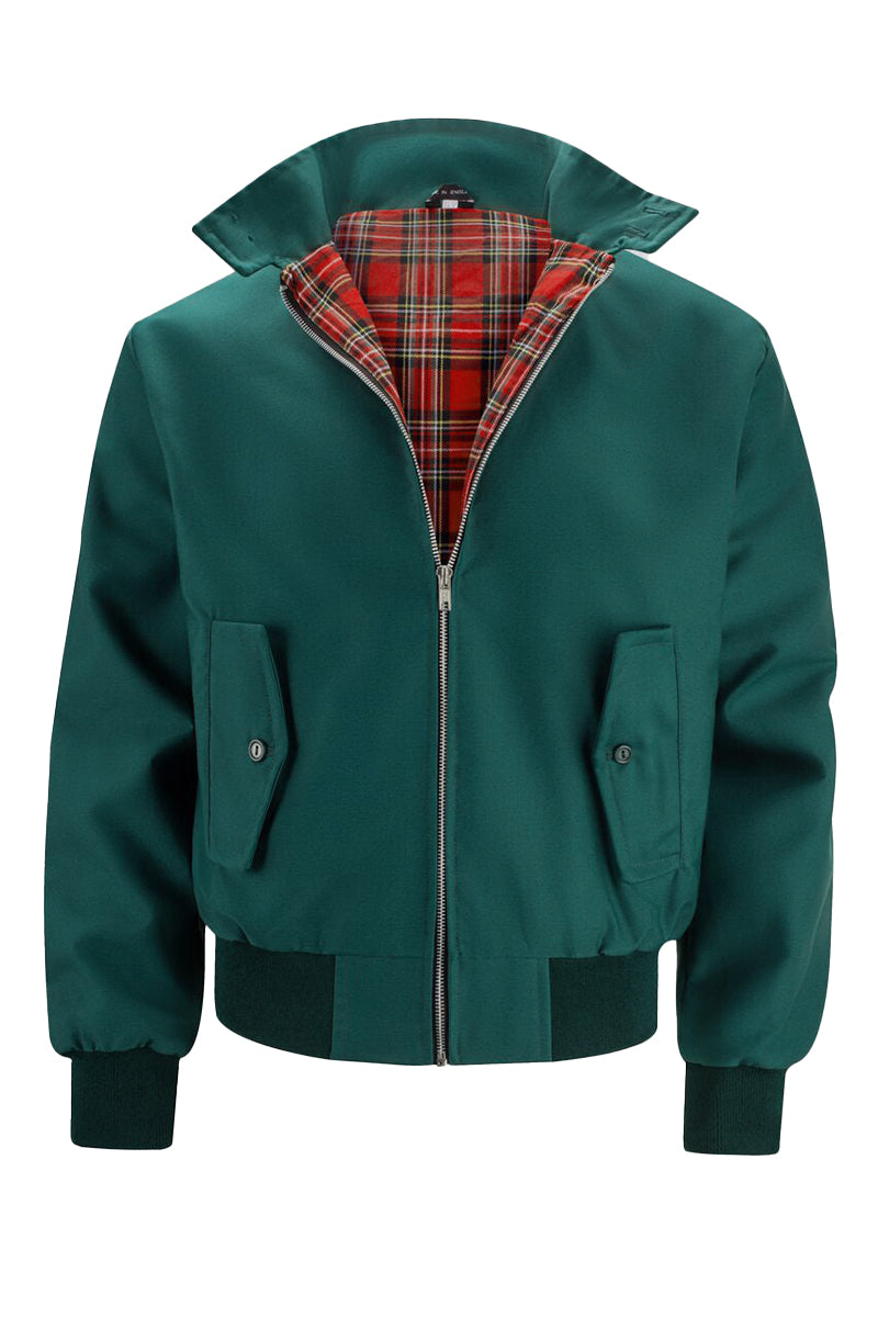 Harrington en verde oscuro