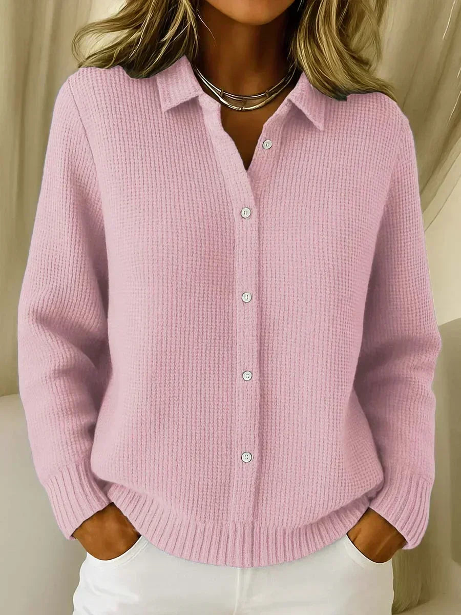 Amalia — Cardigan in Maglia Testurizzata