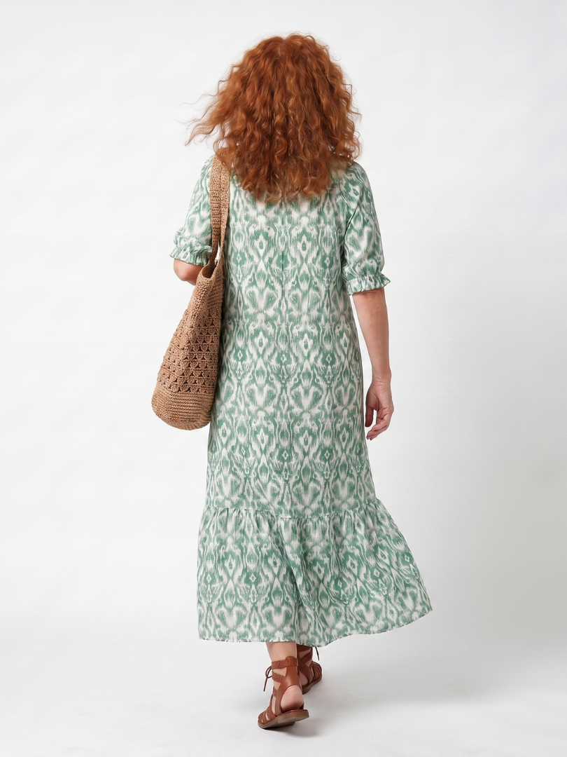 Ilara — Abito Midi con Scollo a V