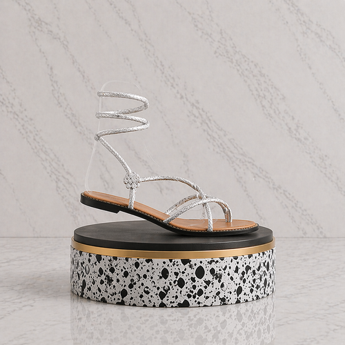 CRYSTAL WRAP — Sandali