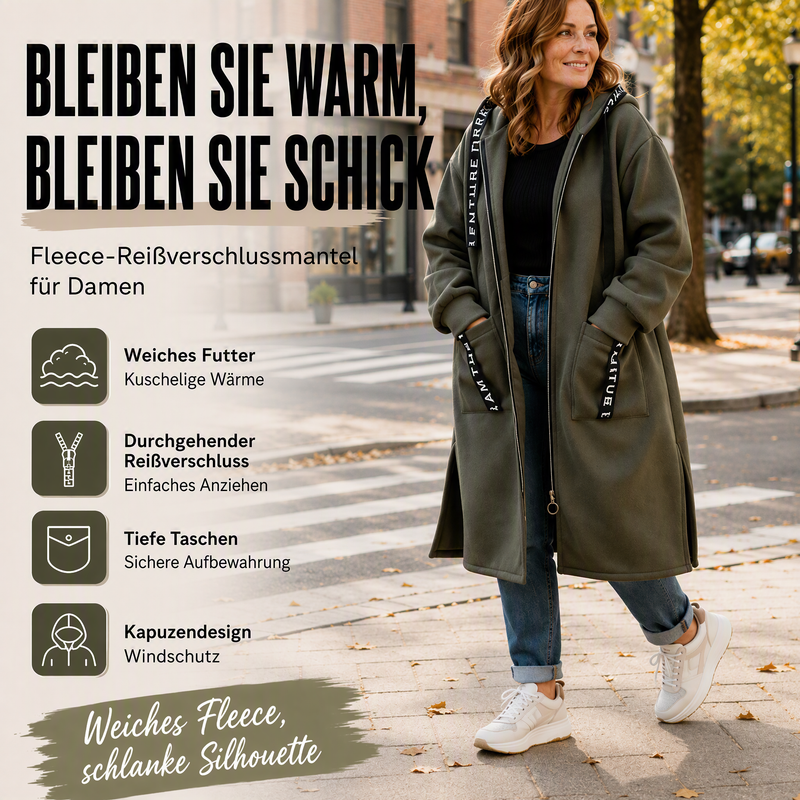 Lola — Cappotto Felpa con Cappuccio