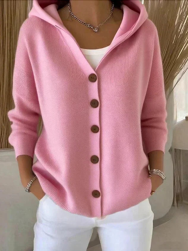 Rocío — Cardigan con Cappuccio