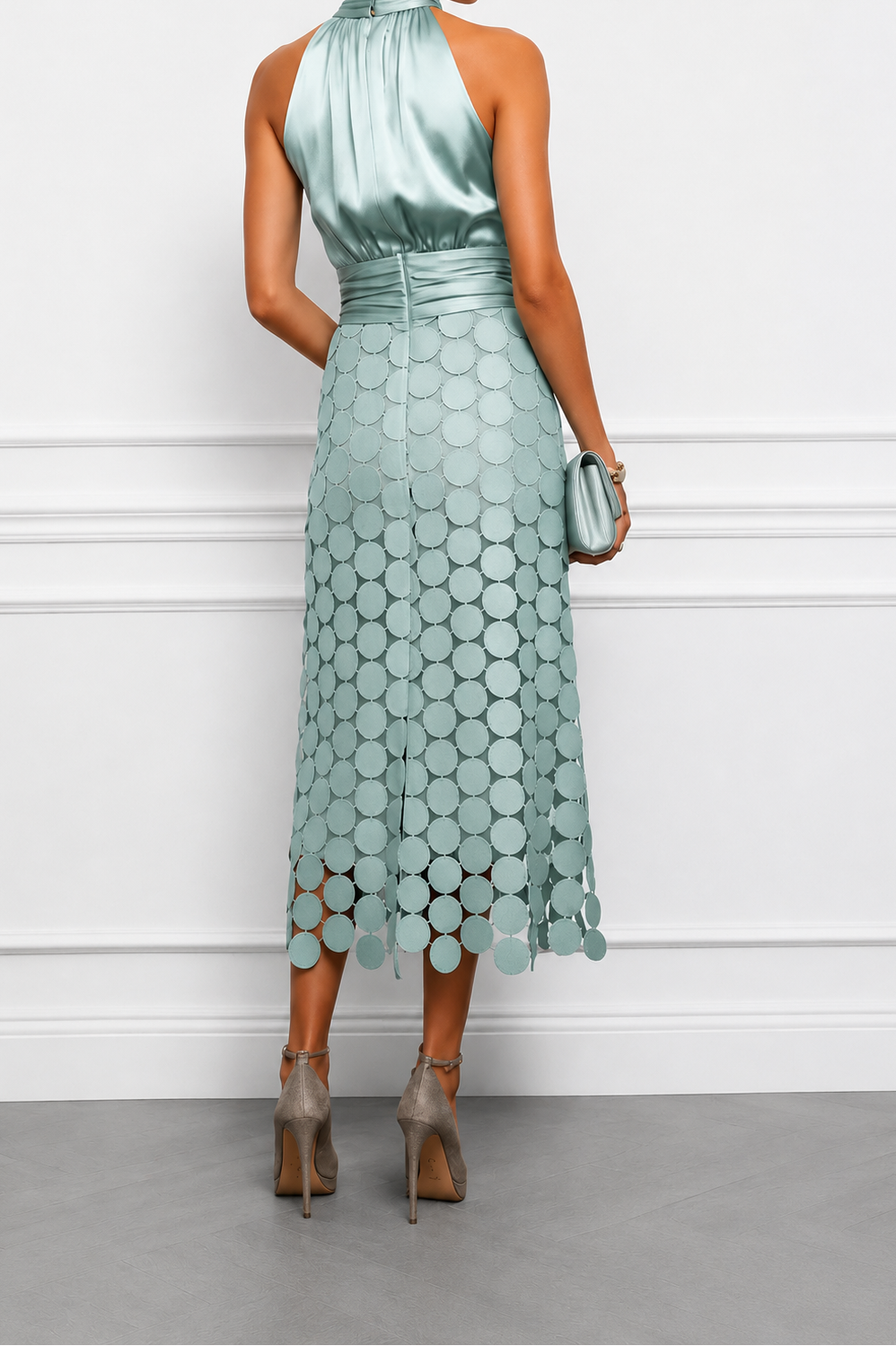 Celine — Abito Midi Elegante da Cerimonia