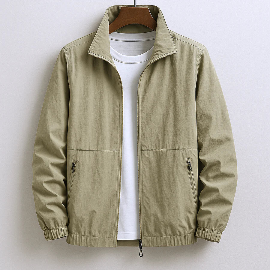 Chaqueta ligera en caqui