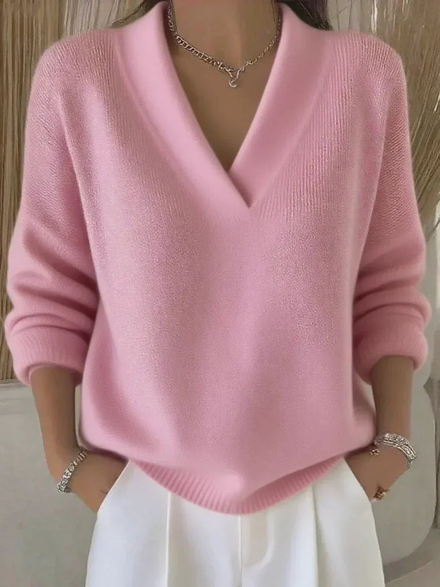 Pilar — Maglione Ampio con Scollo a V