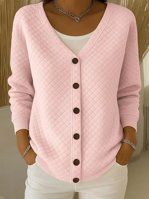 Leonor — Cardigan in Maglia Trapuntato