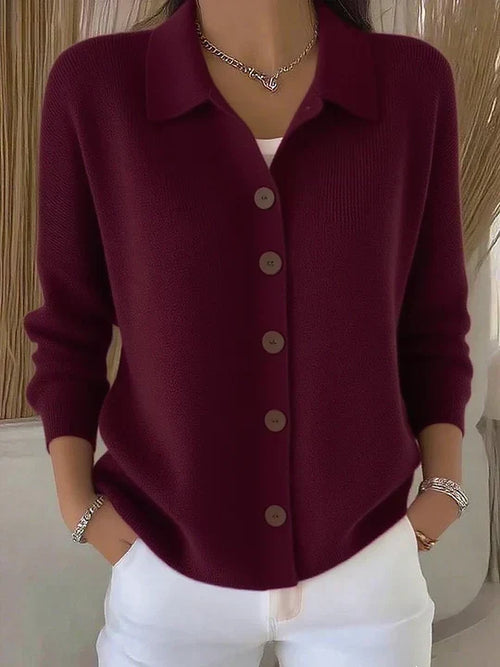 Josefina — Cardigan in Maglia con Bottoni