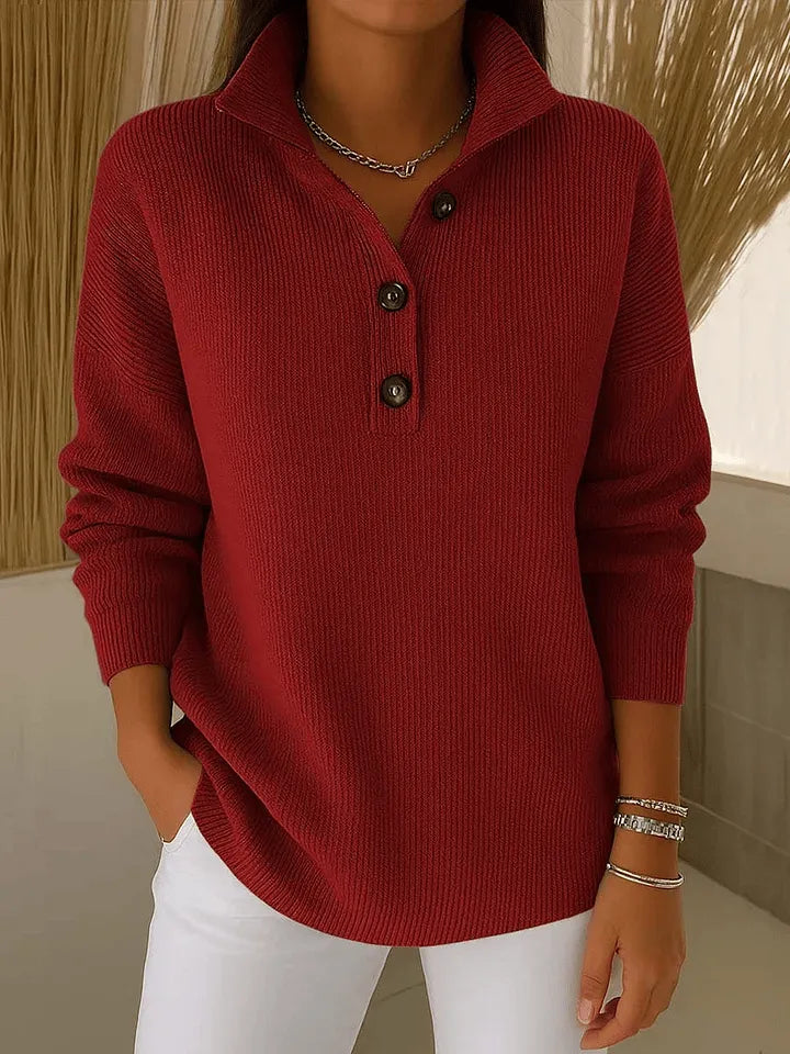 Amparo — Maglione Polo con Scollo a V