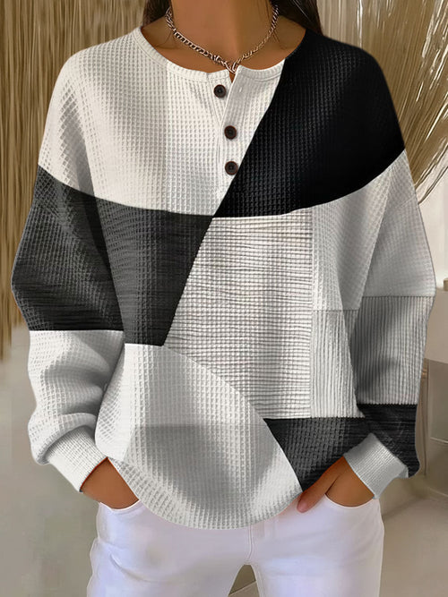 Consuelo — Maglione a Nido d'Ape Doppio Strato