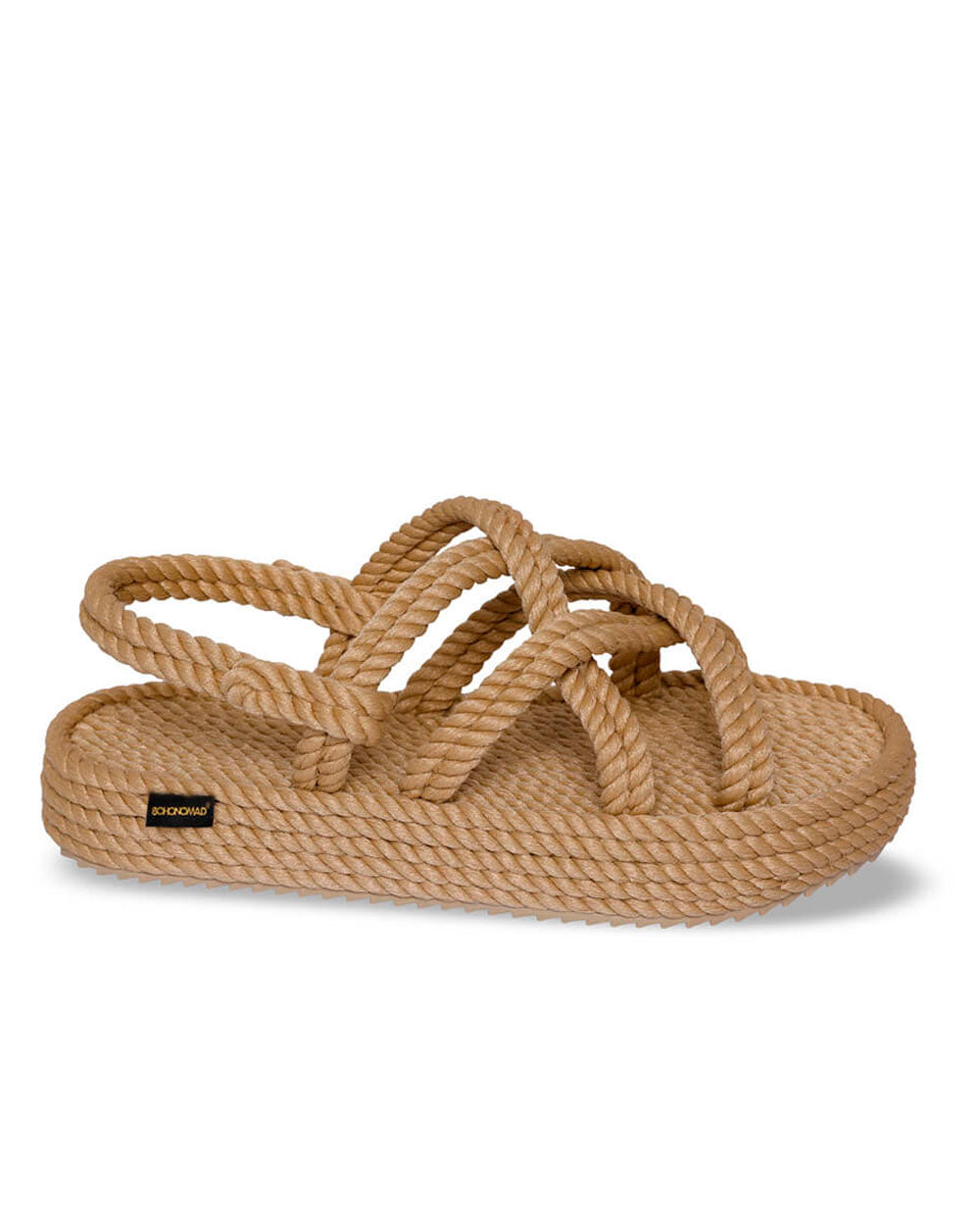 Boho Platform Natural — Sandali