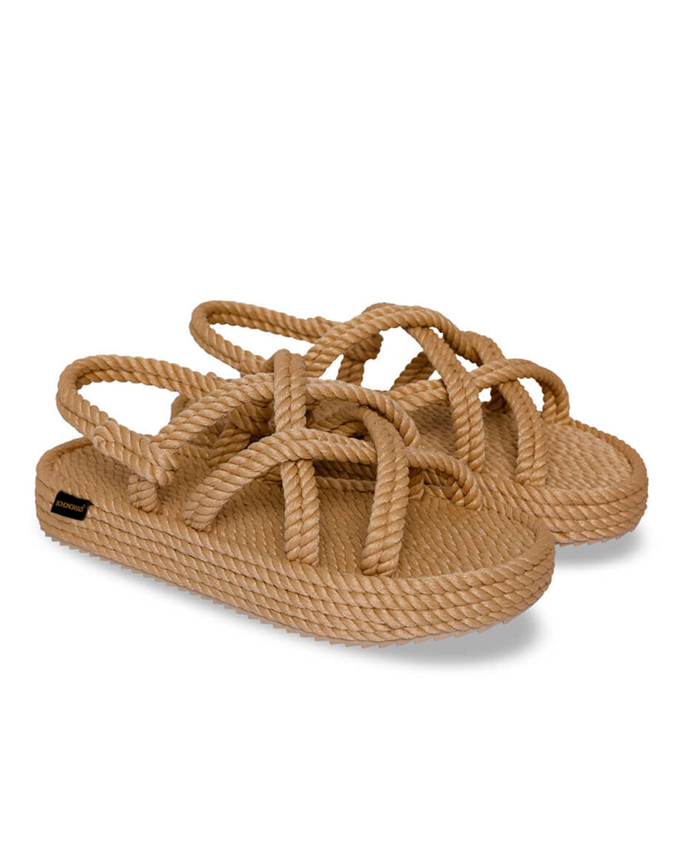 Boho Platform Natural — Sandali
