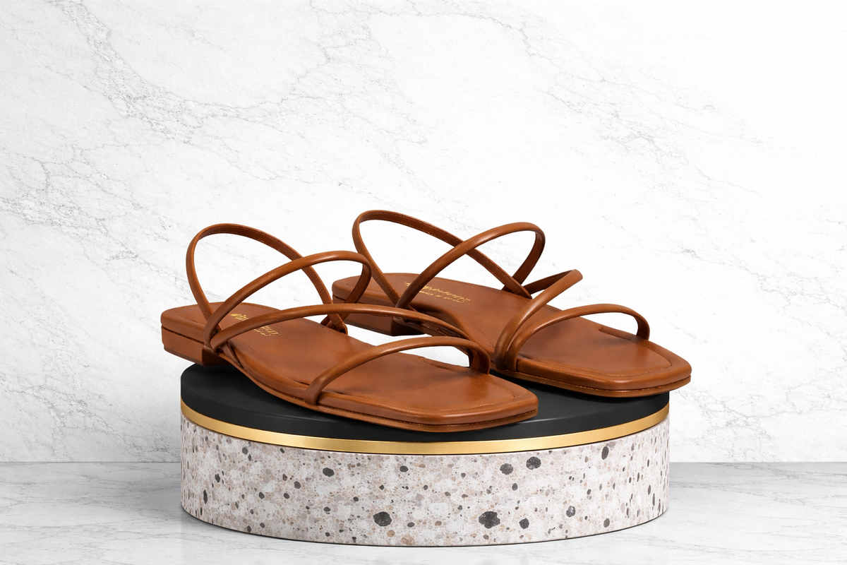 Roma Chic Brown — Sandali