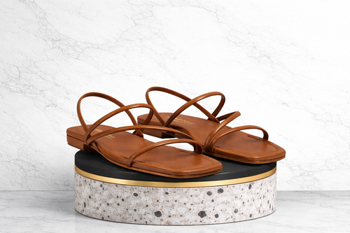 Roma Chic Brown — Sandali