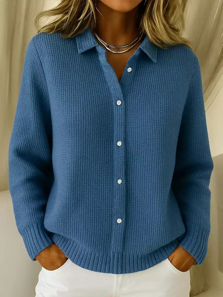 Amalia — Cardigan in Maglia Testurizzata