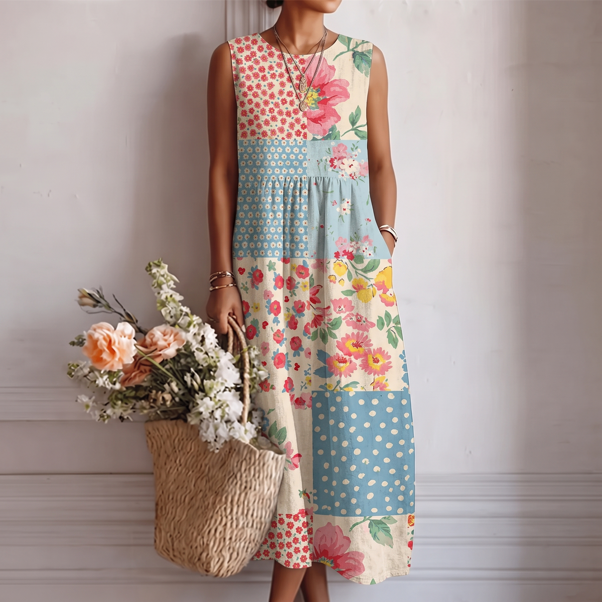 Mila — Vestido Midi de Diario