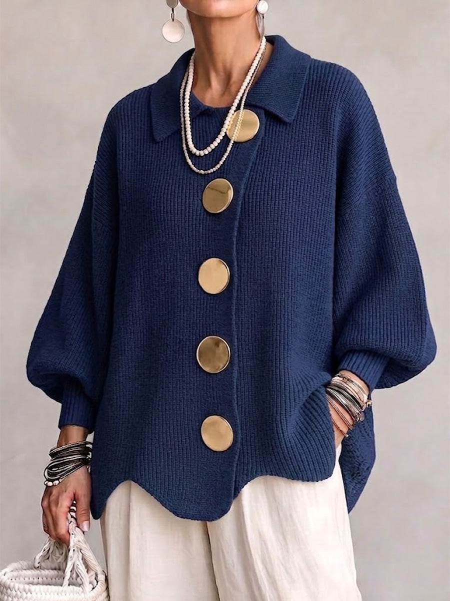 Isadora — Cardigan in Maglia Oversize