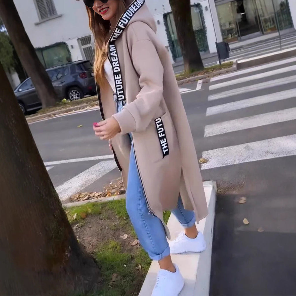 Lola — Cappotto Felpa con Cappuccio