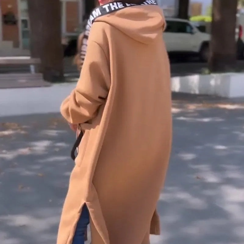Lola — Cappotto Felpa con Cappuccio