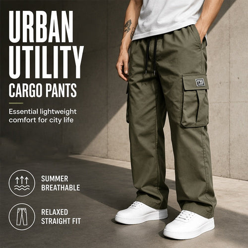 Bruno — Pantaloni Cargo Ampi