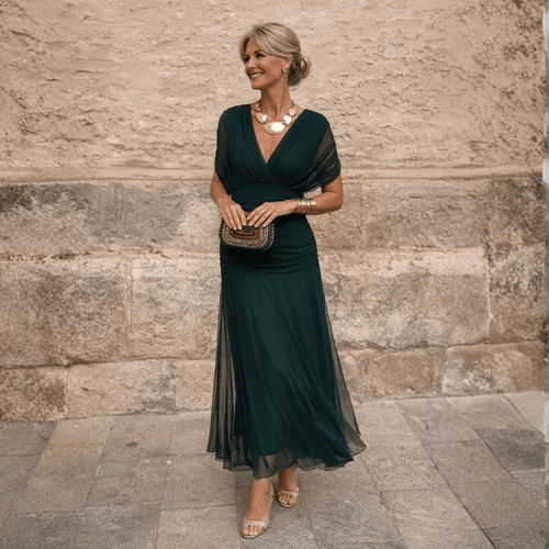 Carlota — Abito Lungo a Spalle Scoperte